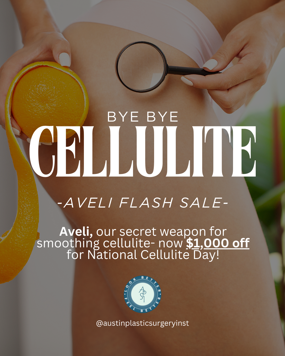 Aveli Flash Sale- National Cellulite Day
