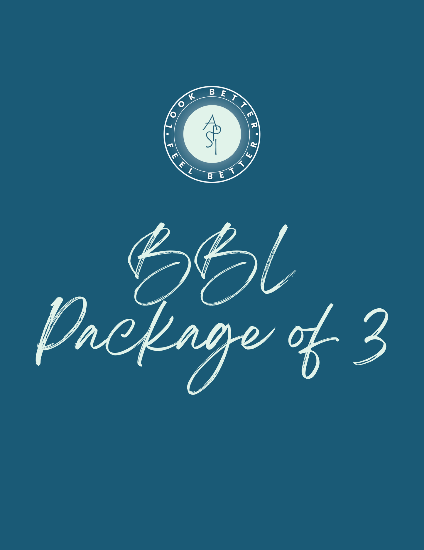 Package of 3 BBL (Forever Young Facial)